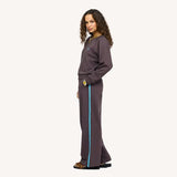 Kerri Rosenthal | Super Soft Fleece Weekend Palazzo - Cocoa