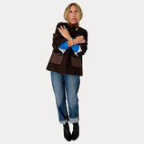 Kerri Rosenthal | Love Brigade Barn Blazer- Brown