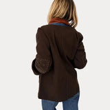 Kerri Rosenthal | Love Brigade Barn Blazer- Brown