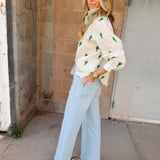 Beulah | Cactus Button Down - White