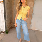 Free People | Most Wanted Cardi - Yellow