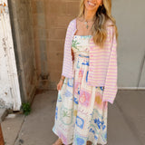 By Together | Ciela Cardigan Sweaters - Lavender Pink