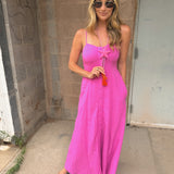 Z Supply | Angel Eyes Midi Dress - Berry Blush