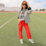 AG Jeans | Hattie Crop - Recording Red