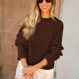 Free People | Low Tide Pullover - Chocolate