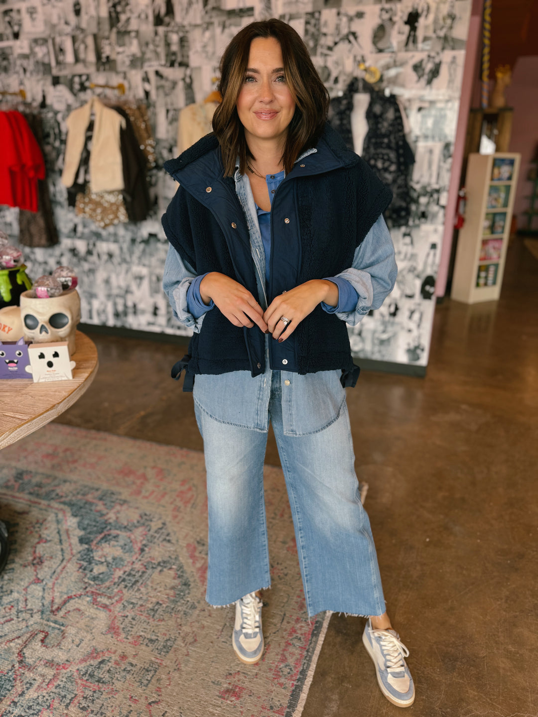 FP Movement | Scout It Out Fleece Vest - Navy