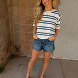 Z Supply | Camila High Rise A Line Short - Lisbon