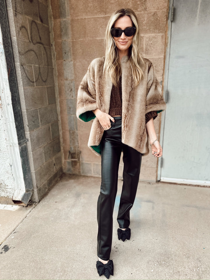 Emily McCarthy | Coco Cape- Fur