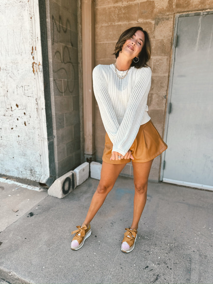 Free People | Free Reign Vegan Short - Brown Sugar