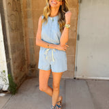 Z Supply | Sun Seeker Denim Tank - Coastal Water
