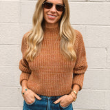 Free People | Low Tide Pullover - Cinnamon Spice