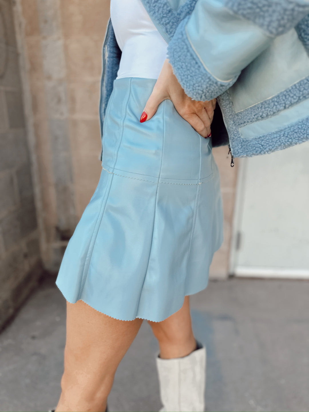 Sundays | Noemi Skirt - Indigo Fade