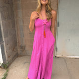 Z Supply | Angel Eyes Midi Dress - Berry Blush