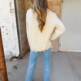 Z Supply | Chill Mode Sweater - Frosted Pearl