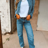 Pistola | Lexi Mid Rise Bowed Straight - Distance