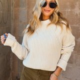 Free People | Low Tide Pullover - Marshmallow