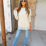 Z Supply | Chill Mode Sweater - Frosted Pearl
