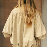 Free People | Chelsea Funnel-Neck Jacket - Oatmeal