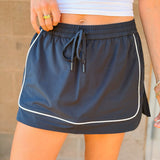 Good American | The Sport Skort - Storm Blue