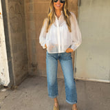 Pistola | Donny rolled Hem Boyfriend Jean - Wilcox