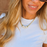 Melinda Maria | Jaguar Cuban Chain Necklace - 6.8mm