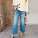 AG Jeans | Saige Wide Leg Crop - 17 Years Duet