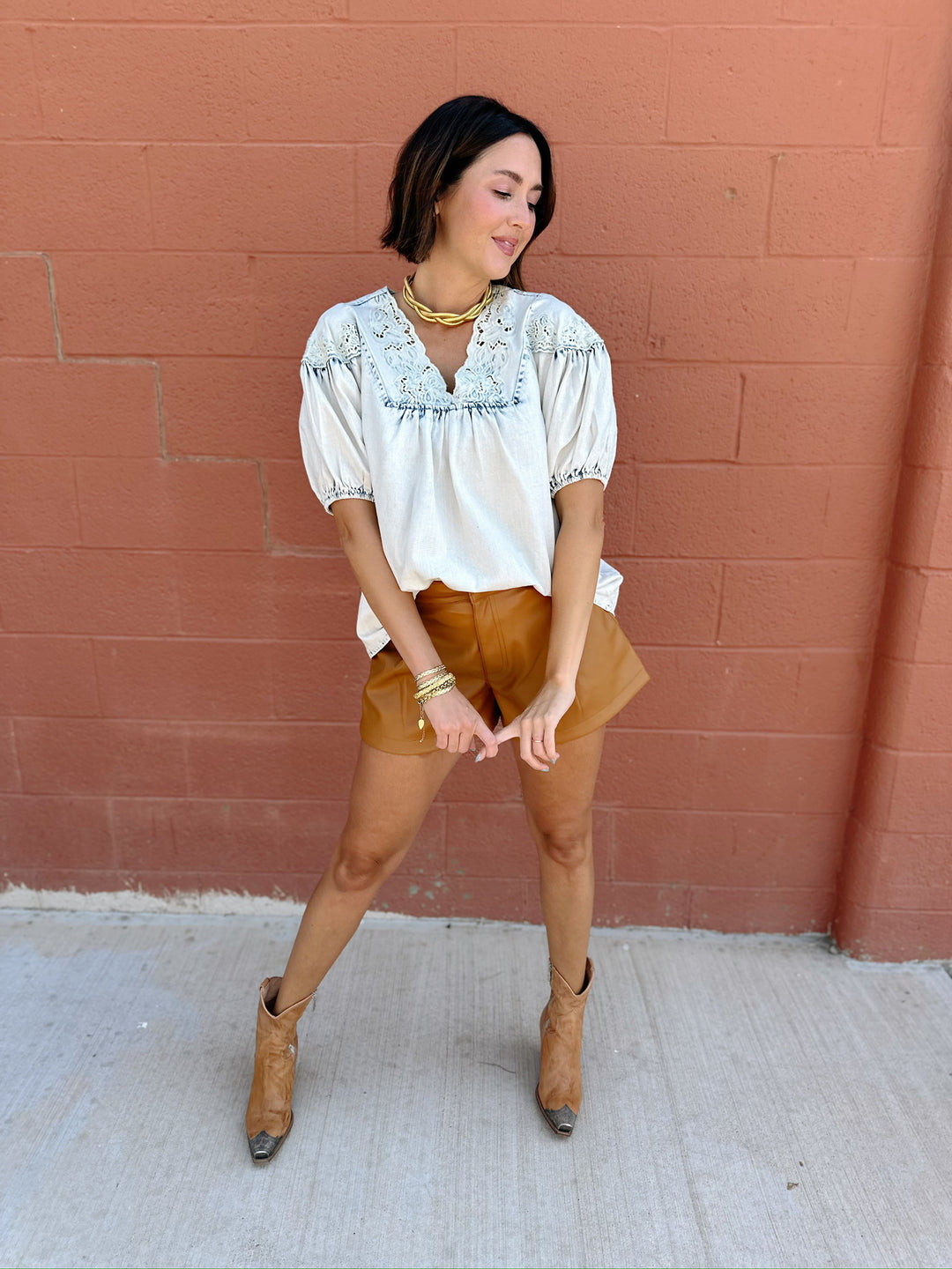 Free People | Free Reign Vegan Short - Brown Sugar