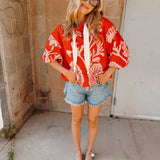Free People | Shell Baby Hoodie - Cherry Combo
