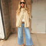 Free People | Chelsea Funnel-Neck Jacket - Oatmeal
