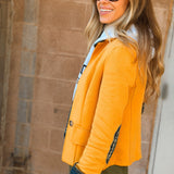 Six-Fifty | Mixed Media Denim Jacket - Clarissa