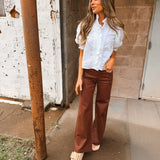 Love the Label | Zuri Top - Bright White