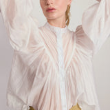 The Shirt | The Shiv Ruffled Shirt - White