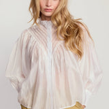 The Shirt | The Shiv Ruffled Shirt - White