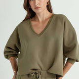 We Are Sundays | Lewton Pullover - Stonewash Olive