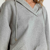 Sundays | Windsor Hoodie - Heathered Grey