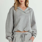 Sundays | Windsor Hoodie - Heathered Grey