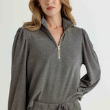 We Are Sundays | Vienna Pullover - Heather Pinstripe