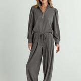 We Are Sundays | Vienna Pullover - Heather Pinstripe