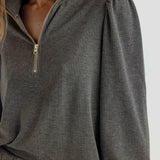 We Are Sundays | Vienna Pullover - Heather Pinstripe