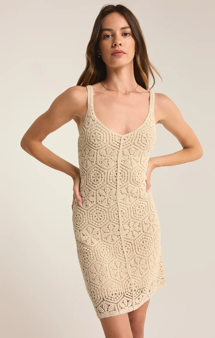 【COYSEIO】 SOLAR STITCH MINI DRESS ♥2Colors coyseio solar stitch mini dress brown on Bunjang Global Site.