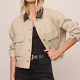 Z Supply | Rey Cropped Chore Jacket - Soapstone