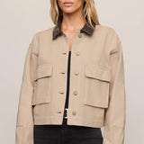Z Supply | Rey Cropped Chore Jacket - Soapstone