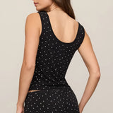 Z Supply | Luxe Dot PJ Top - Black