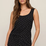 Z Supply | Luxe Dot PJ Top - Black