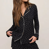 Z Supply | Luxe Dot PJ Top - Black