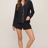 Z Supply | Luxe Dot PJ Top - Black
