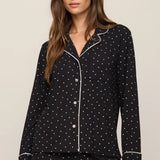 Z Supply | Luxe Dot PJ Top - Black