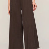 Z Supply | Scout Jersey Crop Flare Pant - Dark Chocolate
