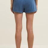 Z Supply | Hunter Knit Denim Short - Calypso Blue Indigo