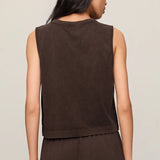 Z Supply | Sloane Jersey Muscle - Dark Chocolate
